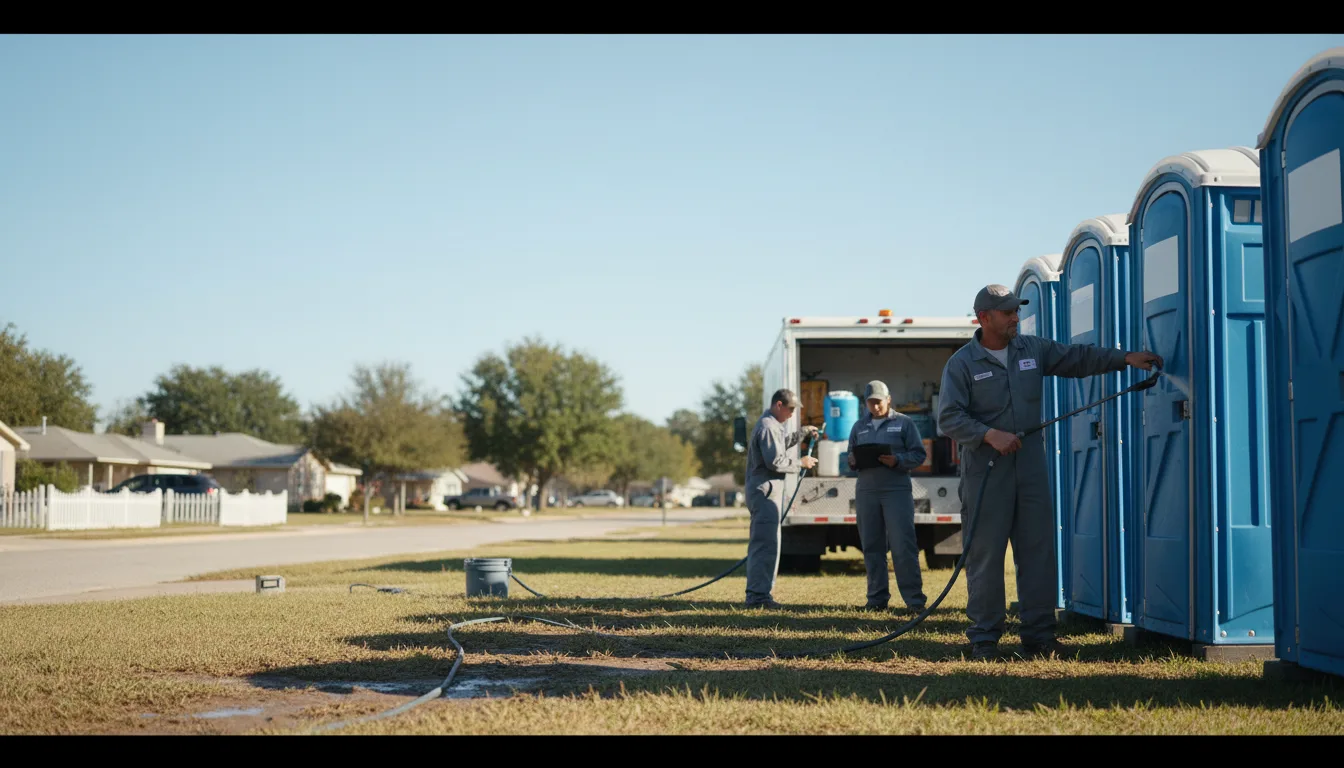 Long-Term Portable Toilet Rental in Riley, KS near me